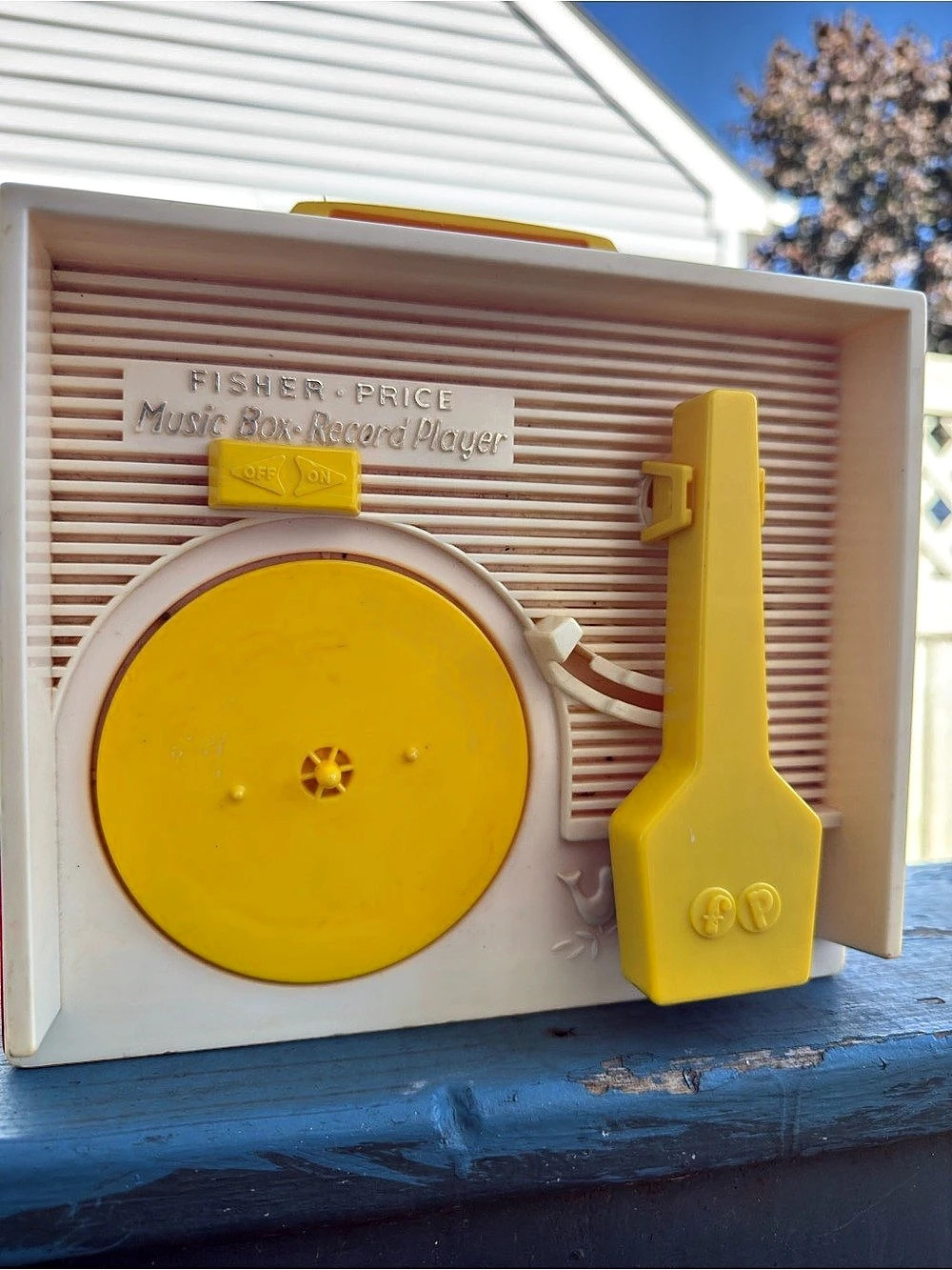 Fisher-Price Music Box Record Player Vintage Toy